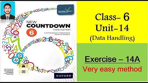 Class 6 Math Exercise 14A complete solution || New countdown third edition class 6 exercise 14A