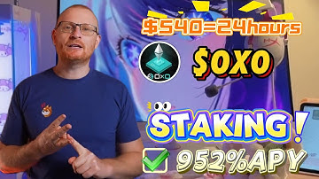 Stake 0x0 coin!🔥 Staking 0x0 token in the Hottest Crypto Project for 952% APY🔥