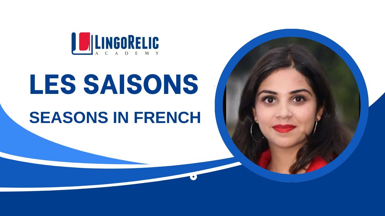 Les saisons en français- Seasons in French - YouTube