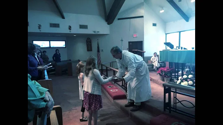 Joseph & Keira at The Episcopal Church of St. John...