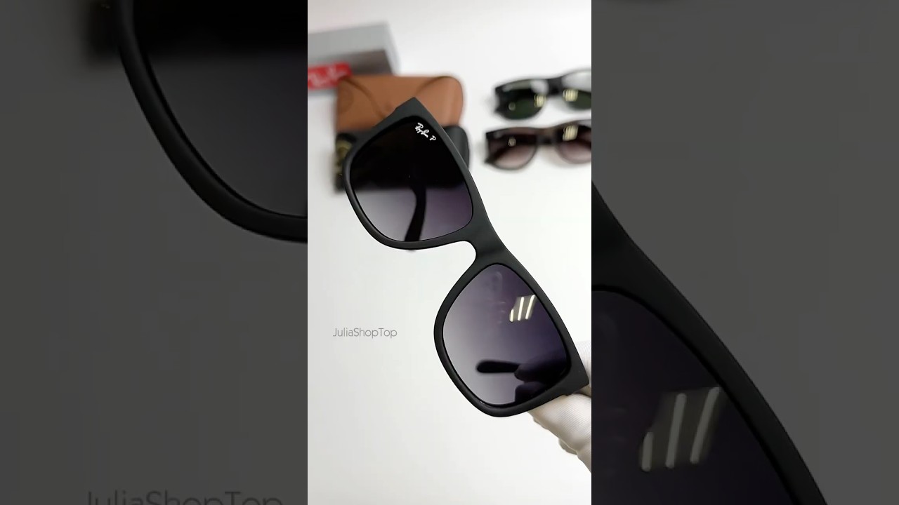 Очки солнцезащитные Ray-Ban Justin RB 4165 🛍️Полный ассортимент  и цены  в ТГ-канале juliashoptop