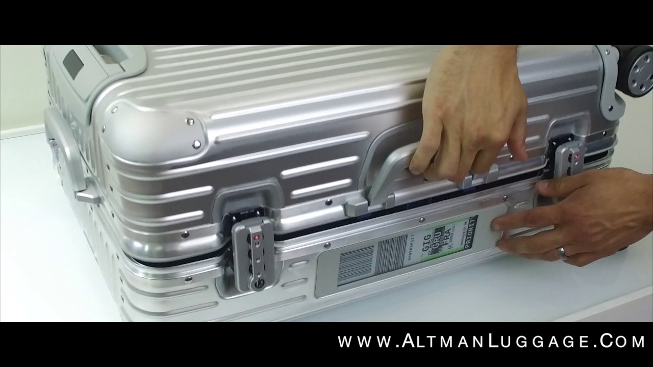 rimowa topas multiwheel electronic tag