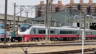 E653系K12編成フレッシュひたちカラー(赤) 入れ替え 郡山車両センター 2023 2/2