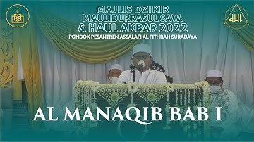 AL MANAQIB BAB I HAUL AKBAR AL FITHRAH 2022