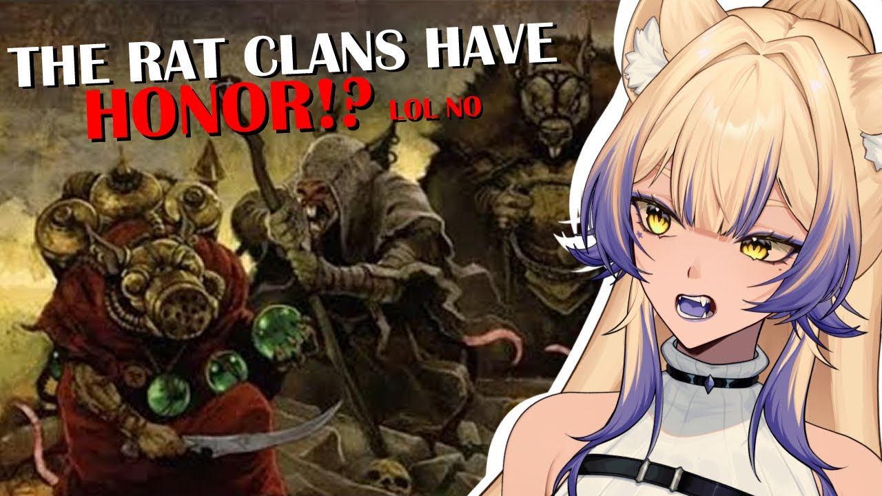 Культура крыс — это ТРАВМАТИЧНО | Великие кланы скавенов — множество видов крыс | Warhammer 40k |...