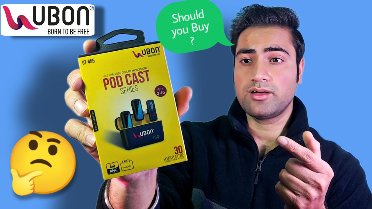 Ubon Podcast Wireless Mic 🤑| Is it Worth it 🤔?