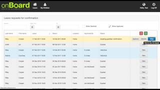 Parent portal overview
