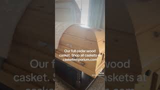 #caskets #death #marketing #casketemporium #funeral #casket #ecommerce #cedarwood
