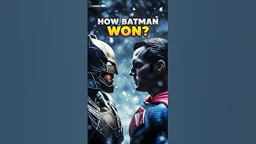 Why Batman Destroyed Superman Despite His Godlike Powers? #batman #superman