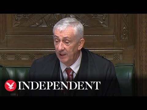 ‘In this House, I’m in charge!’ Lindsay Hoyle repeatedly rebukes PM in PMQs
