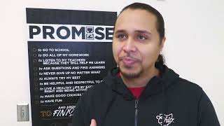 Donnie Evege at I Promise School
