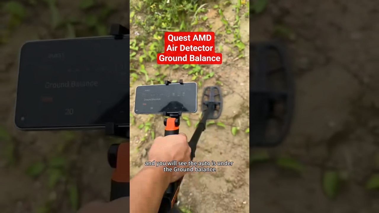 How to Ground Balance Quest Air Detector 🎯 🔍 