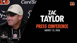 Zac Taylor Press Conference - August 13