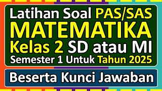 PAS/SAS Mathematics Practice Questions for Grade 2 Elementary School/Islamic Elementary School Se...