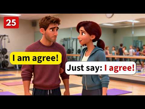 60 Minutes of Real English Conversations for Beginners: Everyday Mistakes & How to Fix Them (A1-A2)