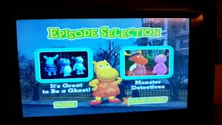 The Backyardigans: It's Great To Be A Ghost 2005 DVD Menu Walkthrough