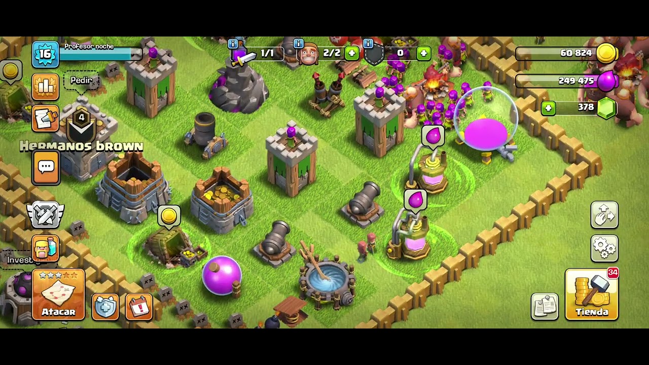 Batallas en la aldea de luz y oscuridad 🌝🌚