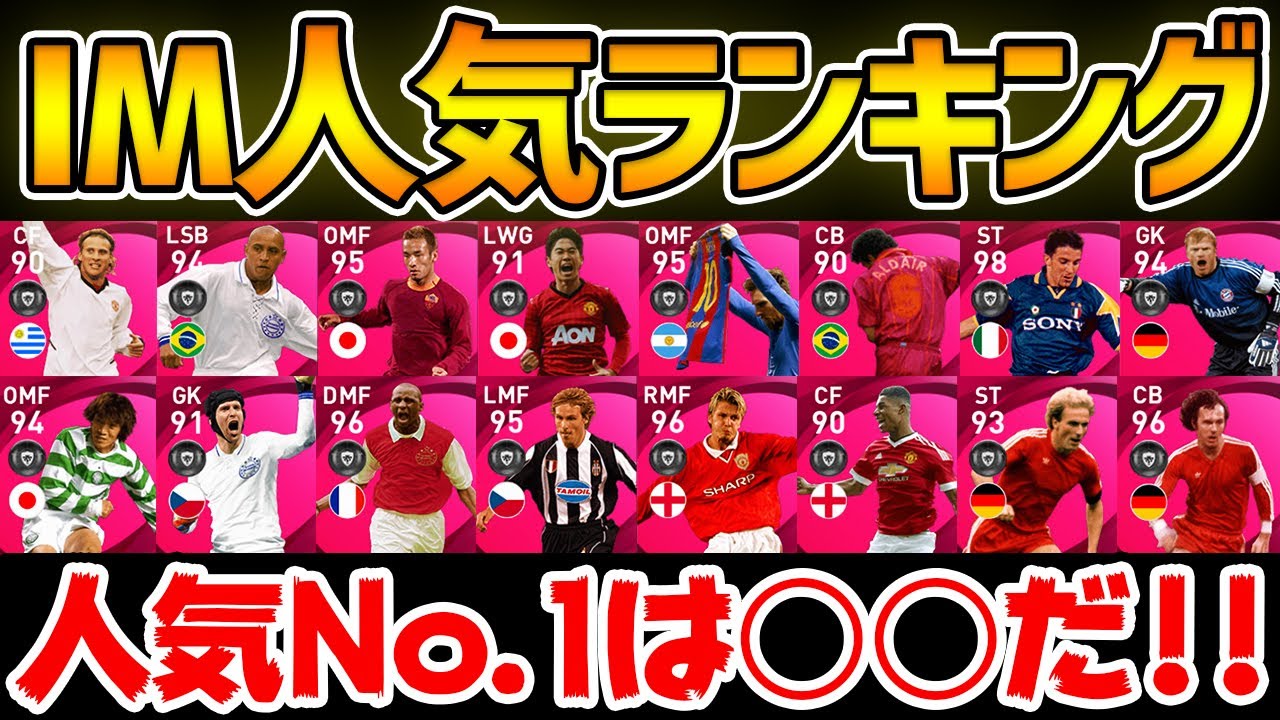 大注目 21で 1番人気 のアイコニックは誰なの 予想外の1位にビックリ ウイイレアプリ21im総選挙結果発表 ウイイレアプリ21 Youtube 大注目 21で 1番人気 のアイコニックは誰なの 予想外の1位にビックリ ウイイレアプリ21im総選挙結果発表 ウイイレアプリ21 Youtube