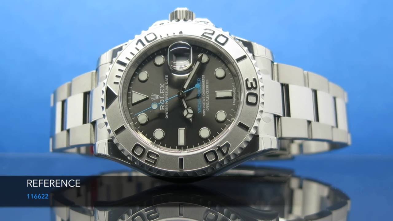 Rolex Yacht,Master Reference 116622 Baselworld 2016 Dark Rhodium Dial
