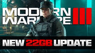 MW3 GOT A HUGE 22GB UPDATE... (SEASON 2 1.38 PATCH NOTES) - MULTIPLAYER, ZOMBIES & WARZONE