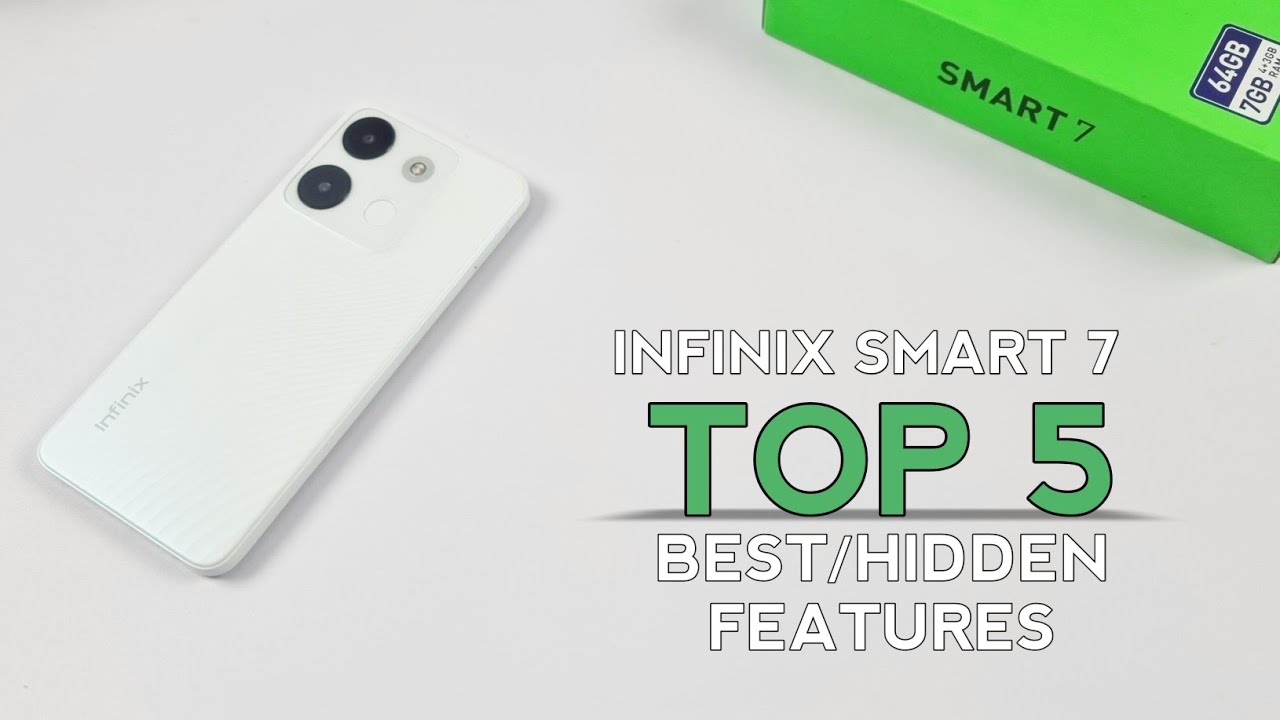 Infinix Smart 7 Top 5 Best/Hidden Features | Tips & Tricks