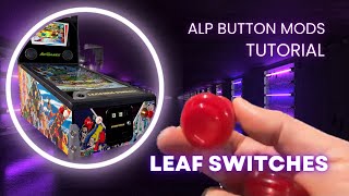 Upgrade Button Brilliance: Upgrading Legends Pinball with iL PSL & Rollie Leaf Switch!