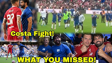 Crazy Scenes with Chelsea Legends at Stamford Bridge 🔥Hazard, Diego Costa Fights Skrtel Again😂