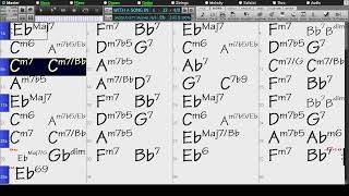 BACKING TRACK - WITH A SONG IN MY HEART (Richard Rodgers) (Eb) 190 BPM SWING