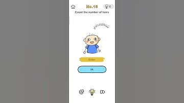 Brain Out level 13 /count the number of hairs #shorts #mr_ait