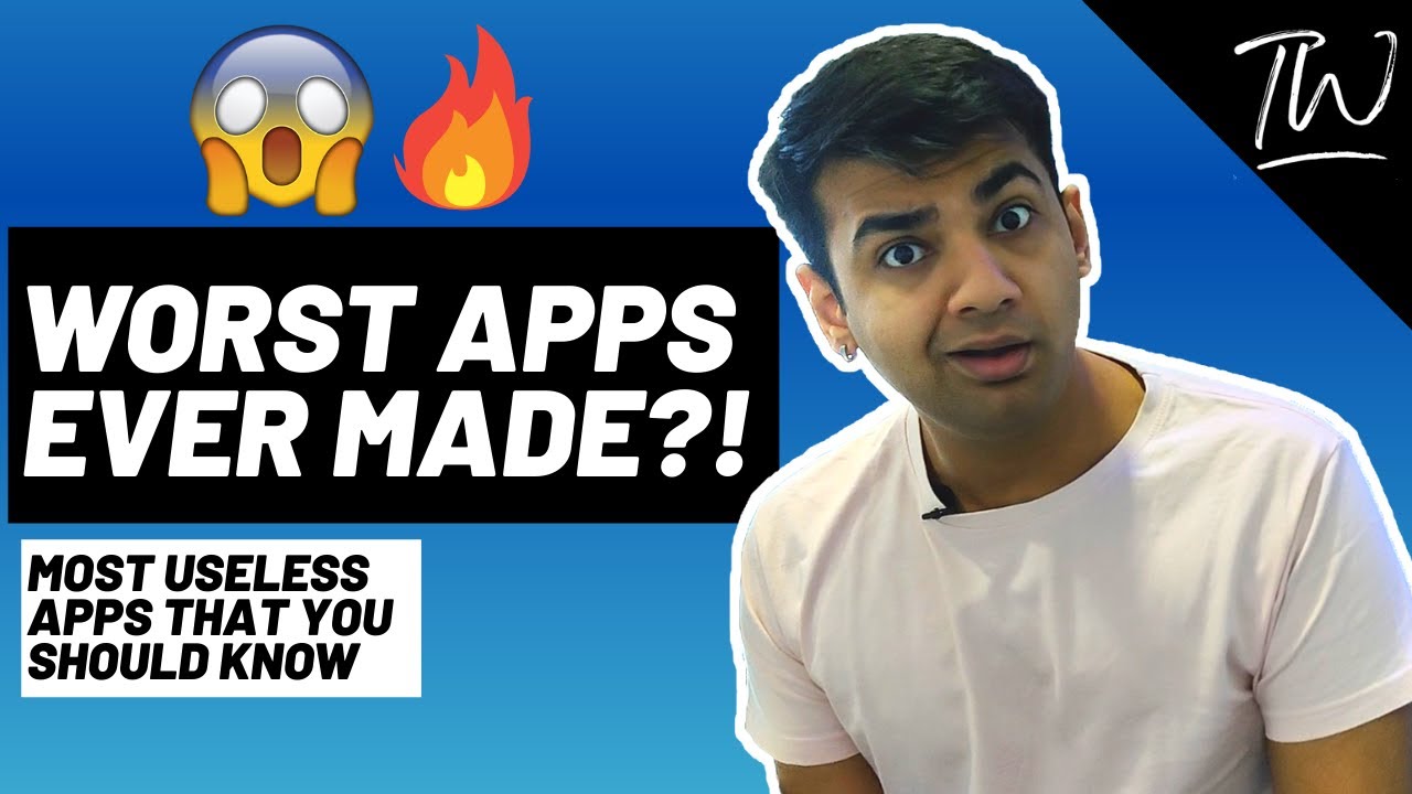 Why Do These Apps Even Exist?!? [5 Most Useless Apps Ever]