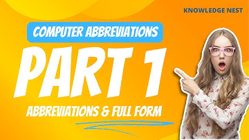 Essential Computer Abbreviations Explained | A Comprehensive Guide