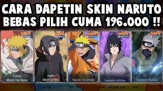 Cara Dapetin Skin Gusion Minato U0026 Julian Itachi Bebas Pilih Cuma 196000  Tips Hemat Event Naruto