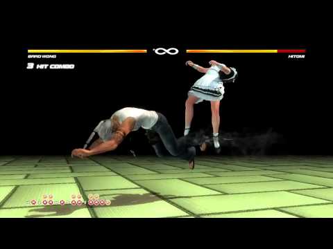 DOA5U-醉拳背勢運用