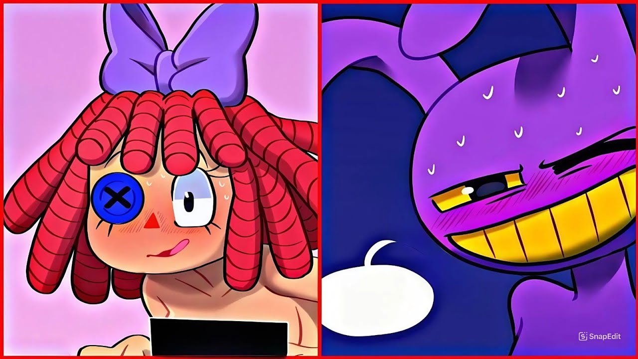 Pomni x Jax | A Serious Talk – TADC Comic Dub