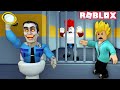 Skibi toilet prison run in roblox  escape obby  motu aur khaleel gameplay