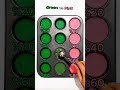 💚🩷 Green vs Pink - Satisfying Color Mixing 🌈