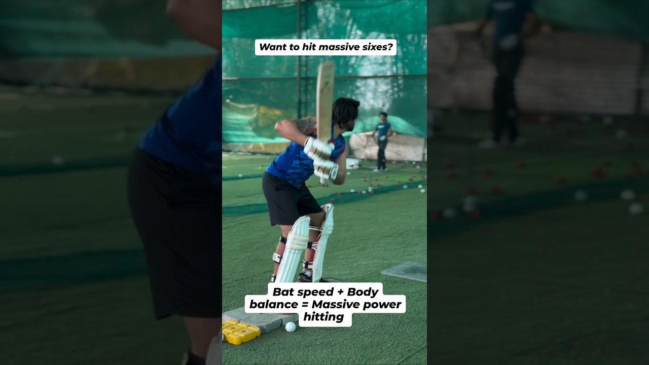 Want to hit massive sixes? Do this drill 🔥 #cricket #cricketshorts #crickettips