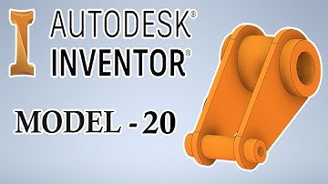 Autodesk Inventor diagram step by step drawing Model 20 | Tamil