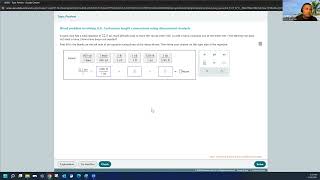 MAT144 Word problem involving U S  Customary Length conversions using dimensional analysis