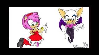 What happens when you combine Amy Rose with Rouge the Bat (4K UHD Version)
