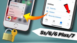 How To Lock Hidden Photos In iPhone 5s/6/6 Plus/7 Any iPhones | How to lock hidden photos in iphone screenshot 2