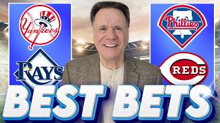 MLB BEST Bets Today! Yankees vs Rays + Phillies vs Reds | Wednesday MLB Picks
