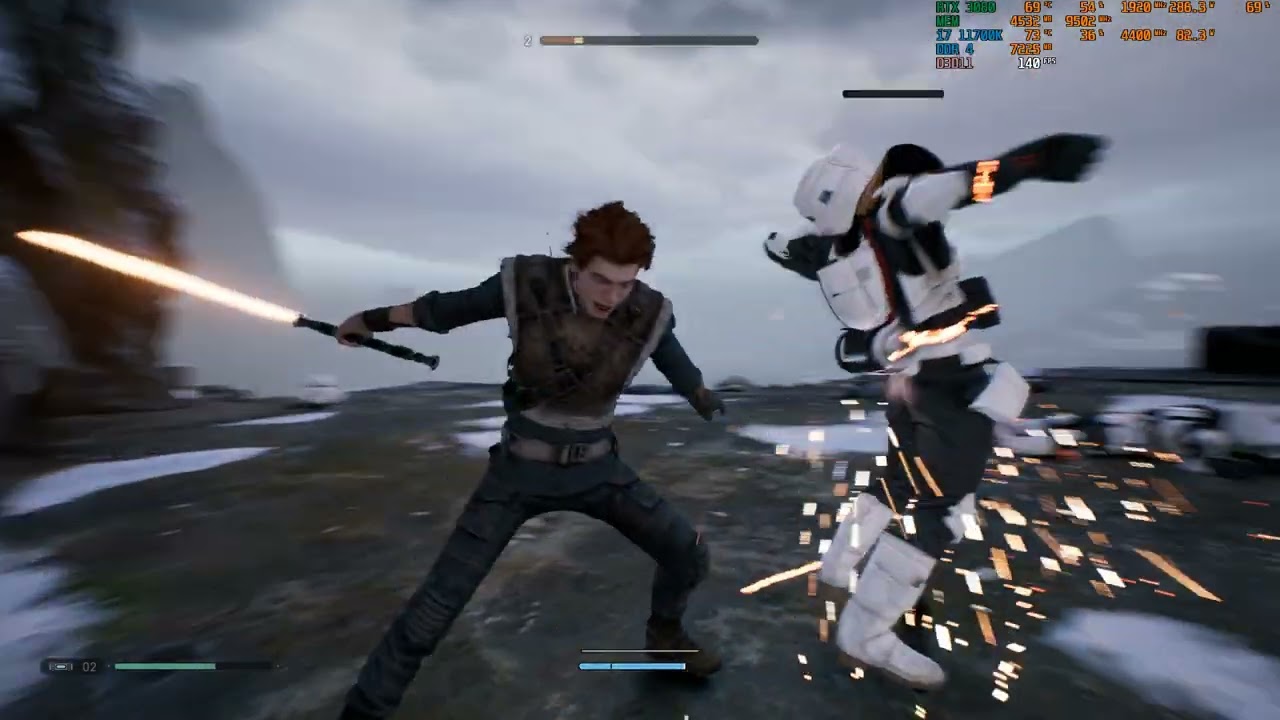 STAR WARS JEDI FALLEN ORDER | RTX 3080 | 1920X1080 HD MAXED OUT | i7 11700K