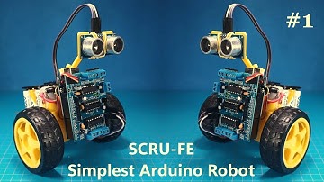 Simplest 3D‑Printed Arduino Robot – Simple Robots 1