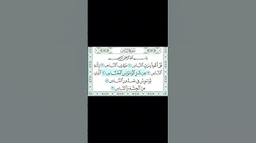 سورة الناس ـ الشيخ ماهر المعيقلي #قرآن كريم