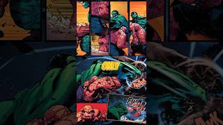 The Thing Fought The Hulk For Love Not Power