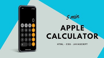 Building an Apple Calculator Clone | 5 min