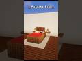 How to Build a REALISTIC Bed in Minecraft! 🛏️✨