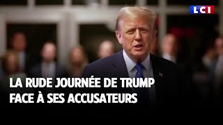 La rude journée de Trump face à ses accusateurs