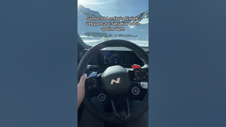 Auto elektryczne, które udaje spalinowe 😀